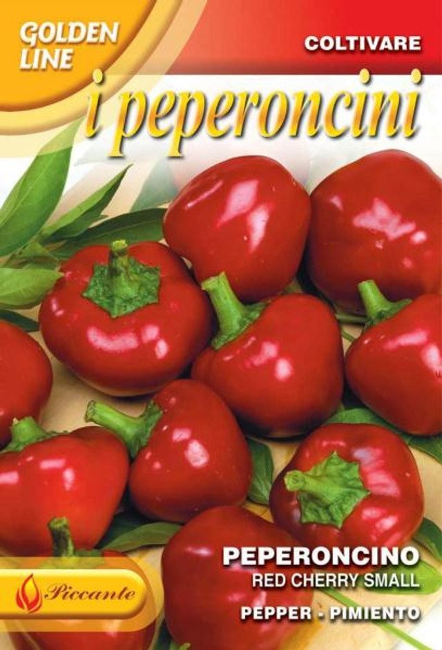 Chilli Pepper 'Red Cherry Small' Seeds Hot Calabrian Heritage Chilli