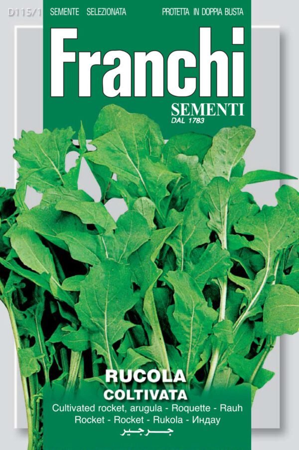 rucola selvatica Cultivated Rocket / Arugula Seeds – Heritage by Franchi Seeds