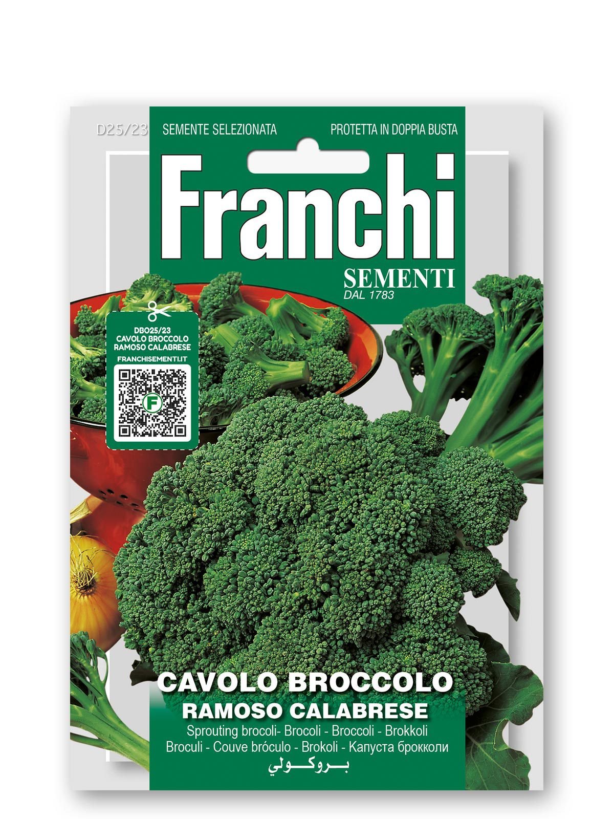 Cavolo Broccolo Ramoso Calabrese Seeds Early, Tender & Productive Italian Variety