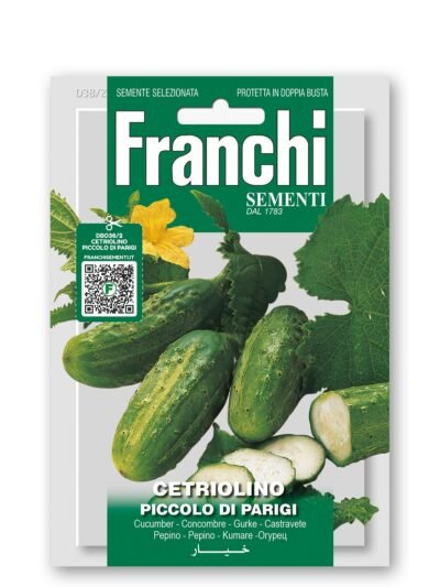 🥒 Cetriolino Piccolo Verde di Parigi Seeds Early, Crisp & Perfect for Pickling