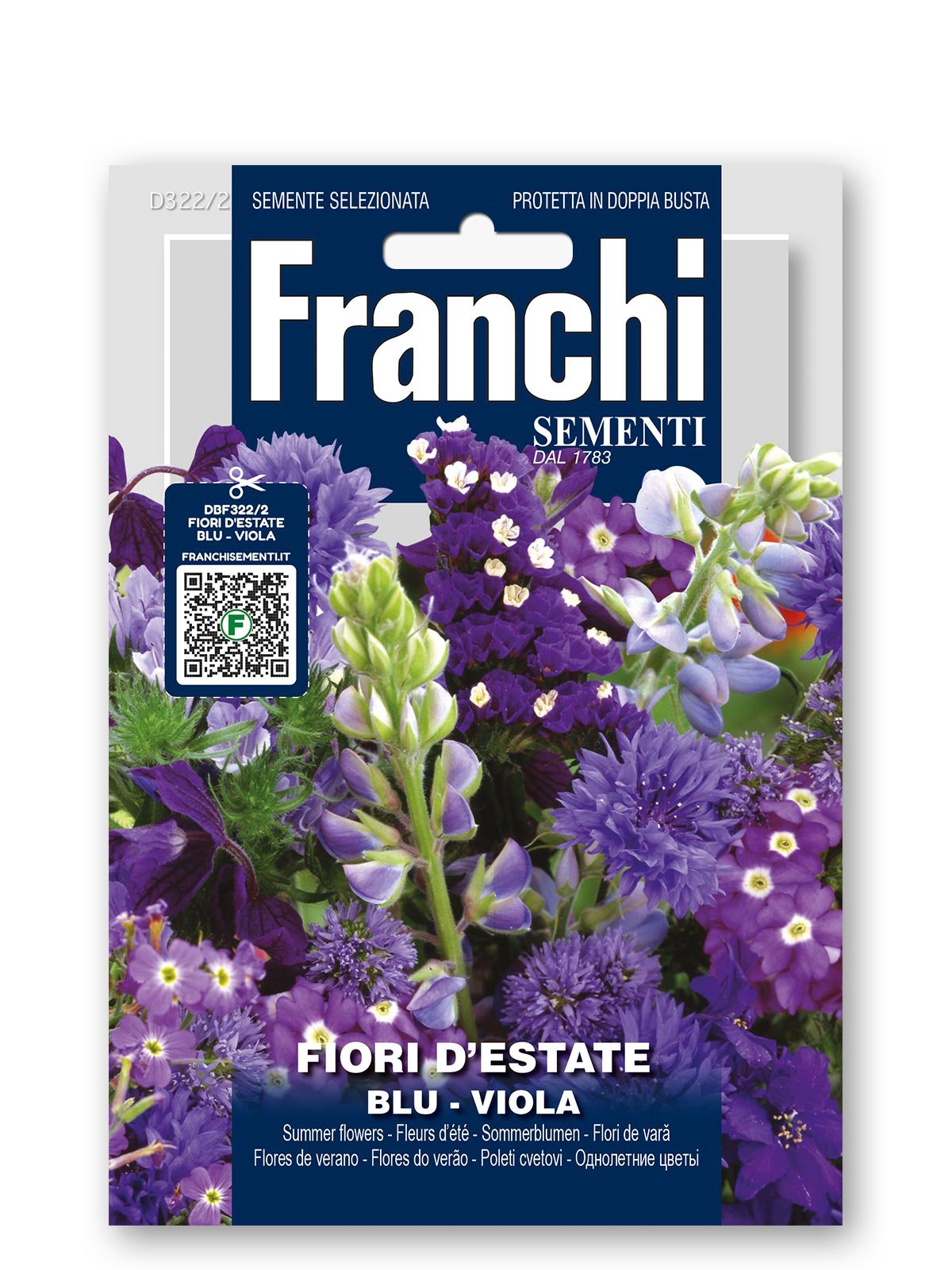 Blue Summer Flower Mix Seeds | Annual Blue Shades