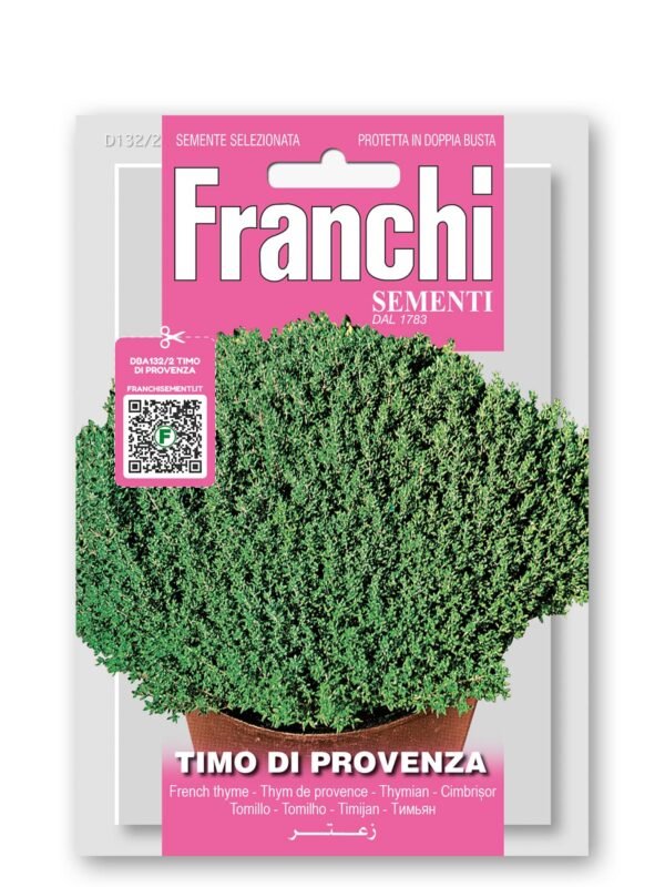 TIMO Timo di Provenza Seeds Perennial, Aromatic & Highly Productive Herb