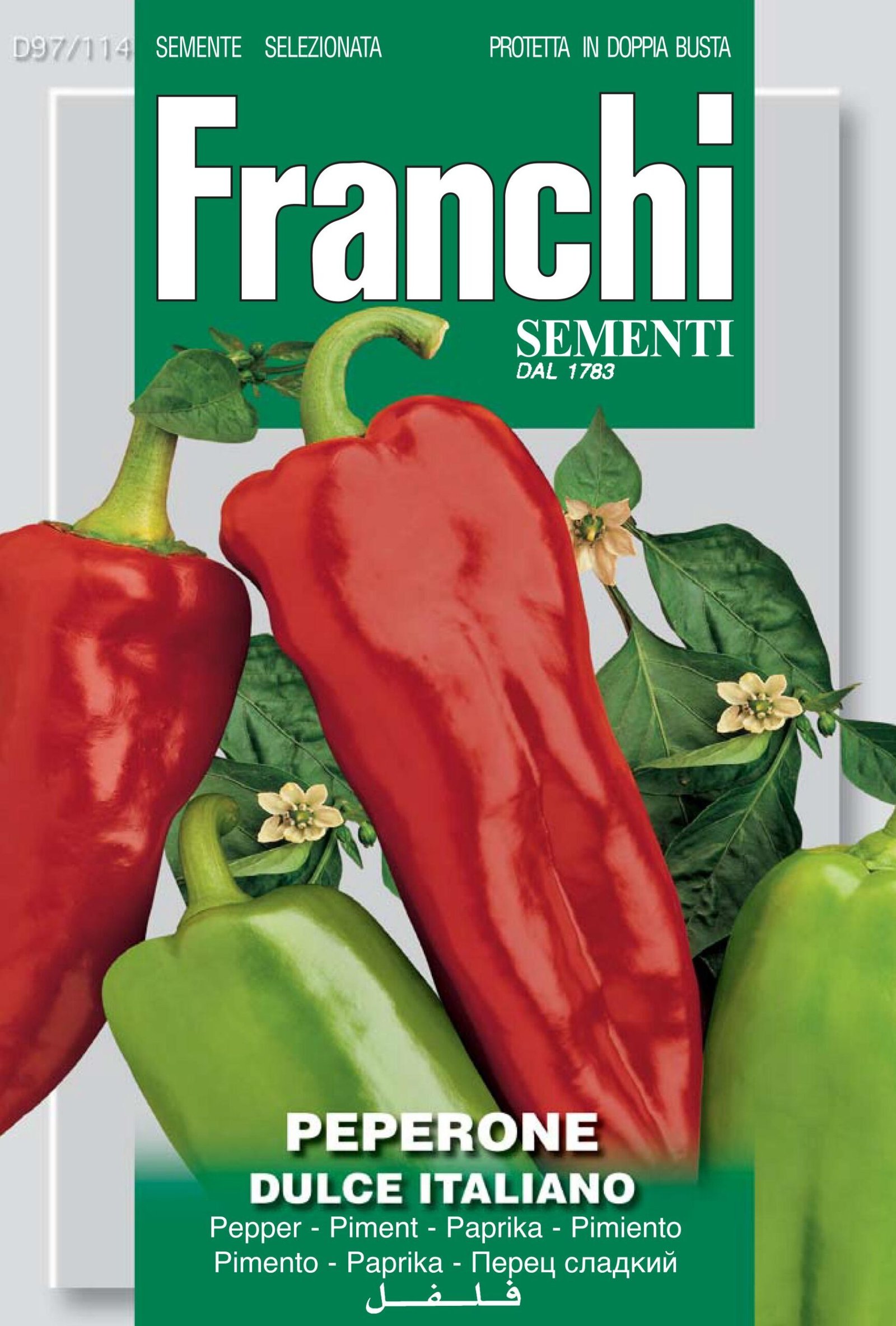 Peperone Dulce Italiano Seeds | Sweet Italian BullsHorn Pepper