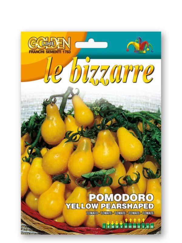 Tomato ‘Yellow Pearshaped’ Seeds | Early Vigorous Yellow Pear Tomato | Productive Heirloom Type