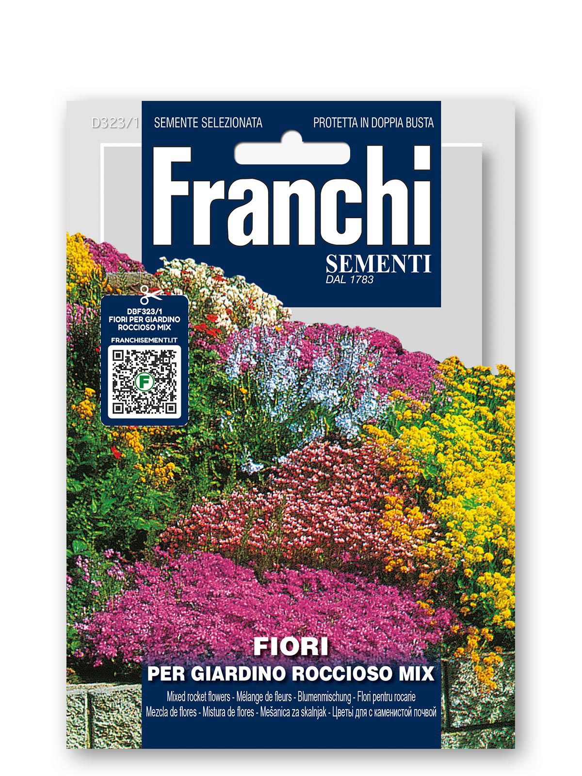 Rock Garden Flower Mix | Low Growing Annual Seeds | Franchi Seeds Ireland