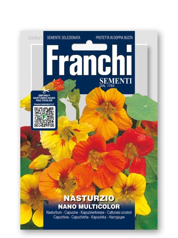 Dwarf Nasturtium Multicolour